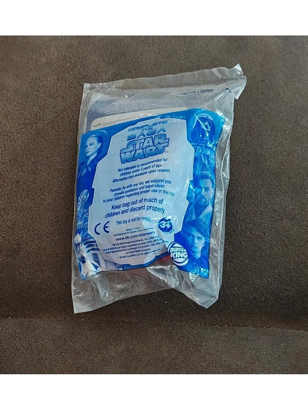 2005 Burger King Star Wars: The Complete Saga Kids Meal Queen Amidala Toy New